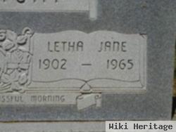 Letha Jane Dean Cartwright