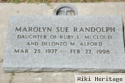 Marolyn Sue Alford Randolph