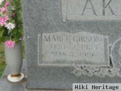 Mabel Irene Gibson Akers