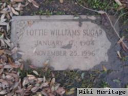 Charlotte "lottie" Williams Sugar