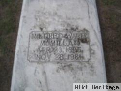 Mildred Ward Mcmillan