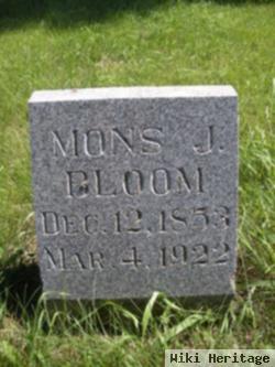 Mons J. Bloom