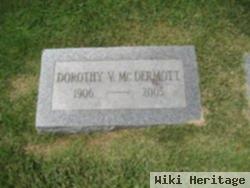 Dorothy V Mcdermott