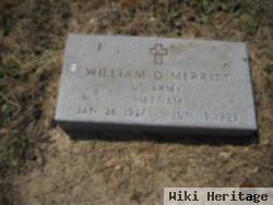 William Daniel "dub" Merritt, Iii