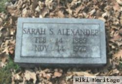 Sarah Catherine "kate" Sampson Alexander