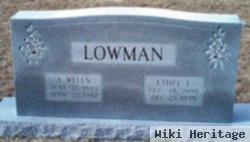 Arthur Wells Lowman