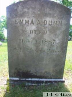 Emma A Dunn