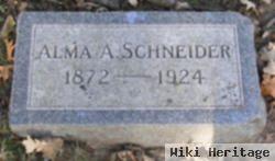 Alma A Schneider