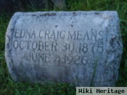 Edna Craig Means