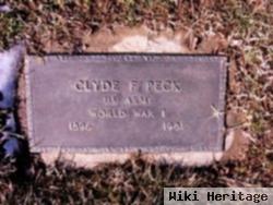 Clyde Francis Peck