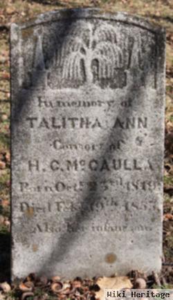 Talitha Ann Johnson Mccaulla