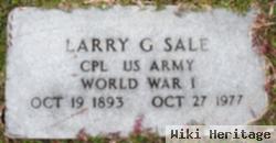 Lawrence Gantt "larry" Sale