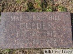 Mae Irene Hill Durden