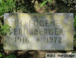 H Eugene Ernsberger