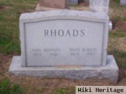 John Kennedy Rhoads