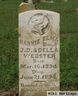 Nannie Elma Webster