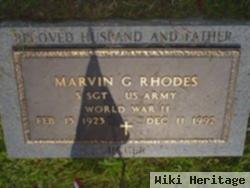 Marvin G Rhodes