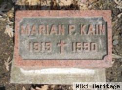 Marian P. Kain