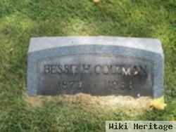 Bessie H Coleman