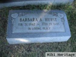 Barbara A. Hurst