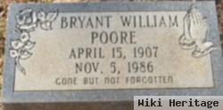 Bryant William Poore