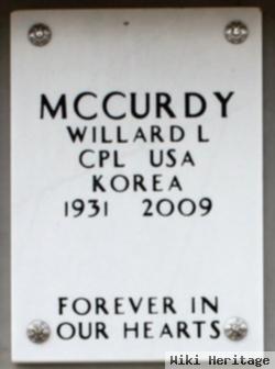 Willard L Mccurdy