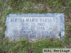 Bertha Marie Kegley Parsons