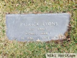 Patrick Lyons