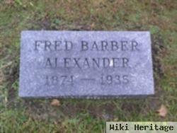 Fred Barber Alexander