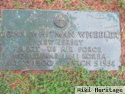 John Whitman Wheeler