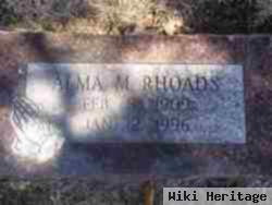 Alma M. Rhoads