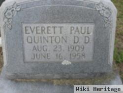 Dr Everett Paul Quinton