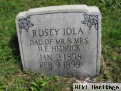 Rosey Iola Hedrick