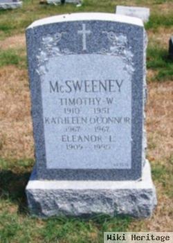 Eleanor L Mcsweeney