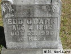 Joseph Edgar "edd" O'barr