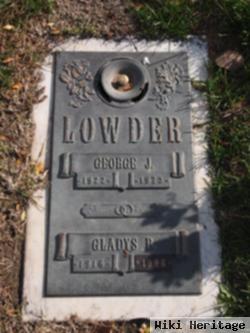 George J Lowder