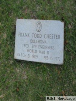 Frank Todd Chester