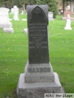 Augusta F. Maxson