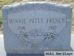 Minnie Ethel Davee Petty/french