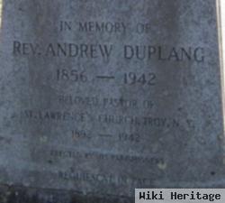 Rev Andrew Duplang