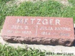 Cecil G Metzger