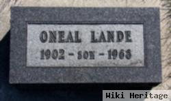 Oneal Lande