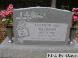 Elizabeth Ann Waldron