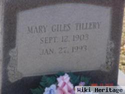 Mary Giles Tillery