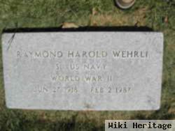 Raymond Harold Wehrli