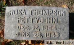 Rosa Lee Thompson Pettyjohn