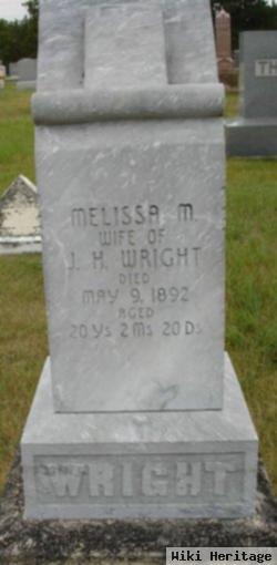 Melissa M Wright