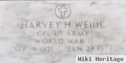 Harvey H Weide