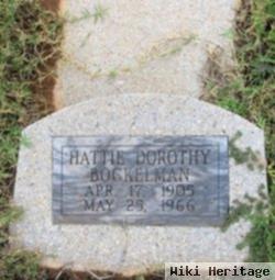 Hattie Dorothy Geissler Bockelman