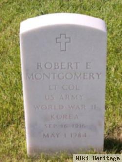 Ltc Robert Earl Montgomery